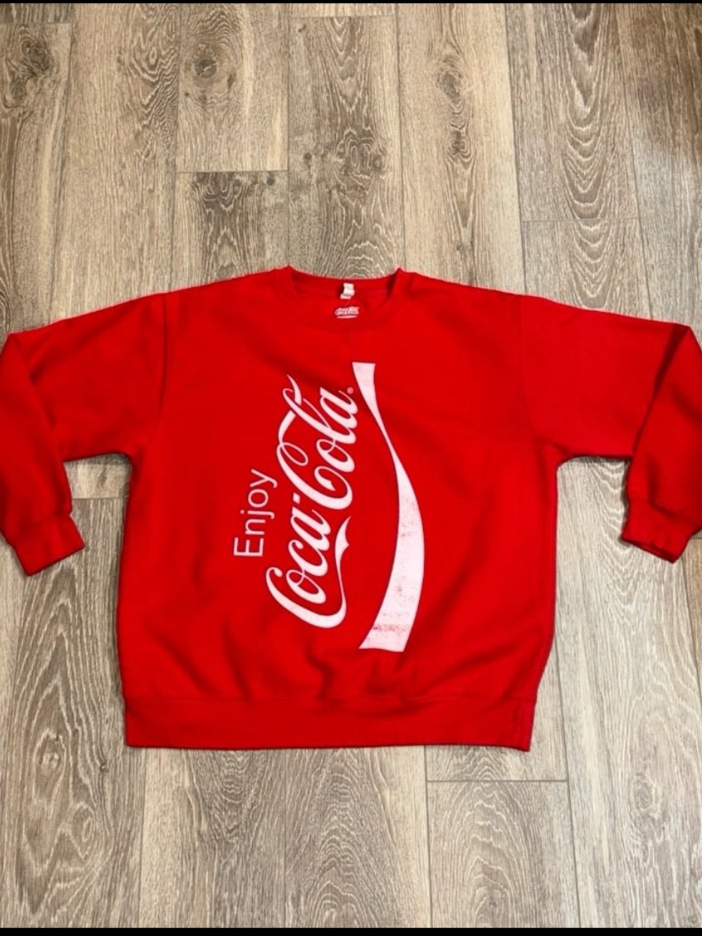 Vintage Coca-Cola Red Crewneck Sweatshirt